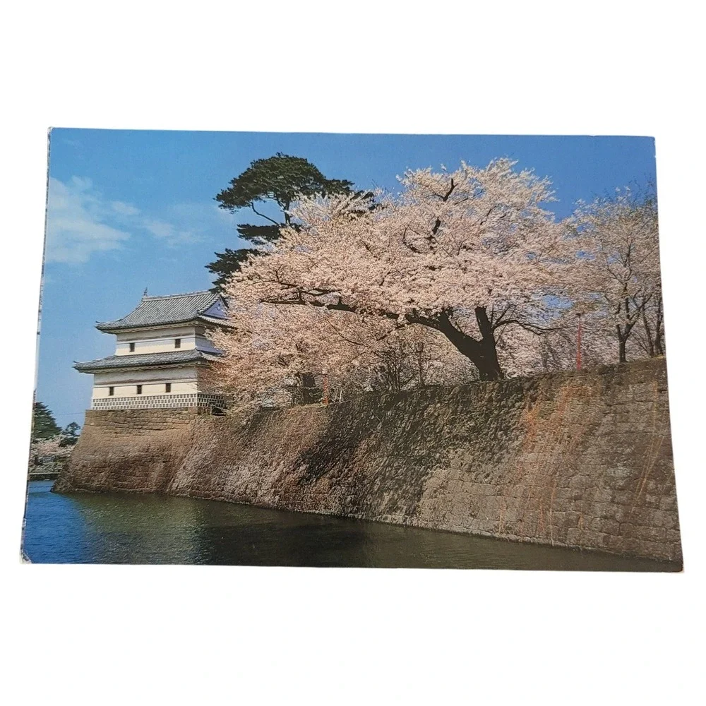 3 Vintage Japan Postcards Set Japanese Scenery Sailboat Castle Torii Gate Travel